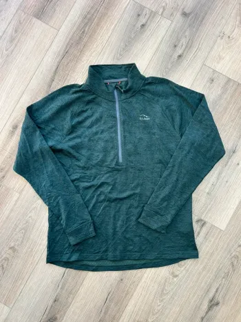 Pull homme sweat homme zip taille 38 M L.L. bean