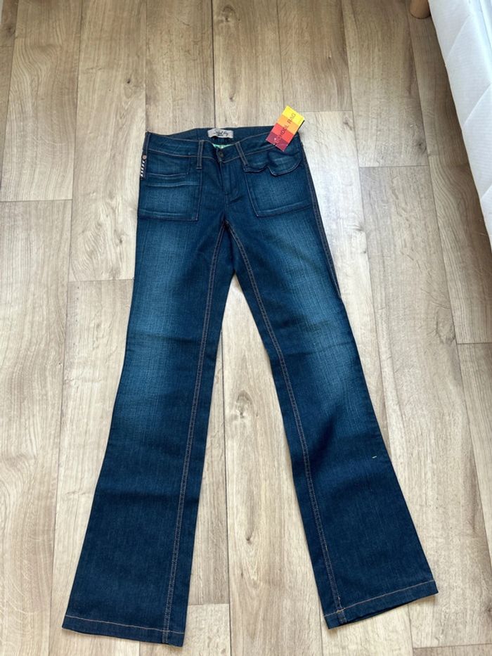 Jean School Rag brute coupe flare W27