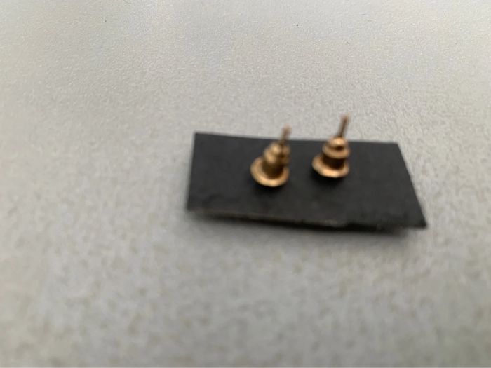 Boucles d’oreilles quartier de lune fantaisie - photo numéro 2