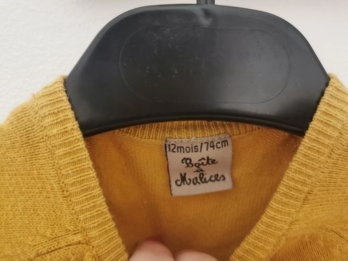 Gilet moutarde - photo numéro 4