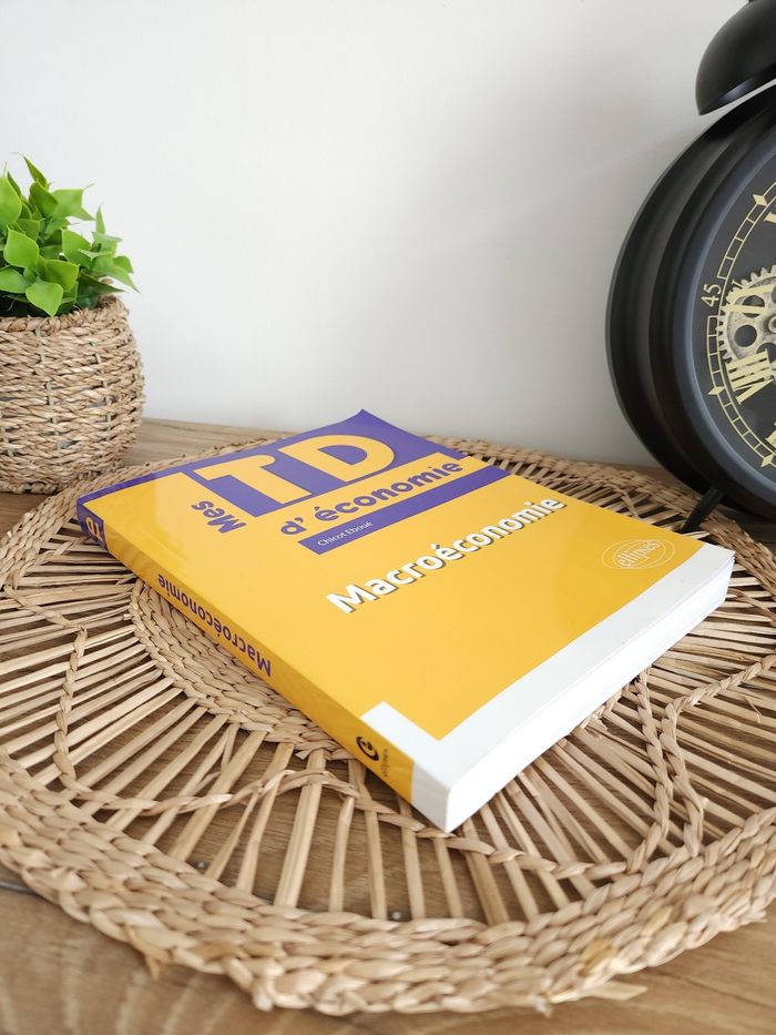 Livre Manuel Mes TD d'économie "Macroéconomie" Ellipses - photo numéro 4