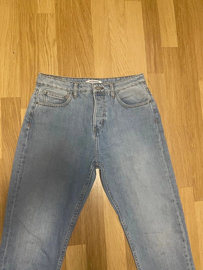 Pantalon bleu clair Morgan - photo numéro 2