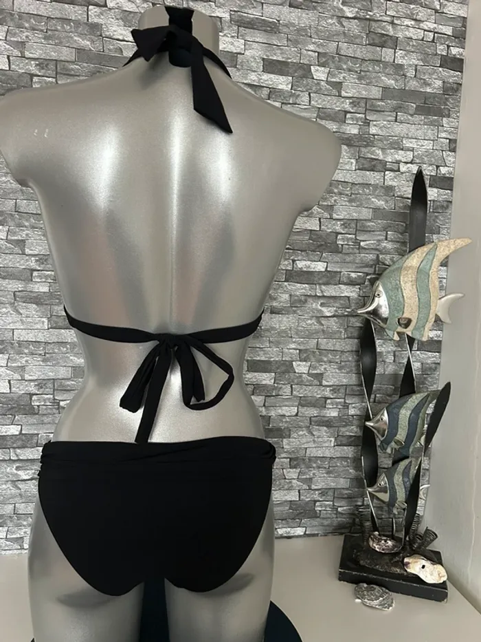 Maillot de bain noir sexy taille 36 - photo numéro 4