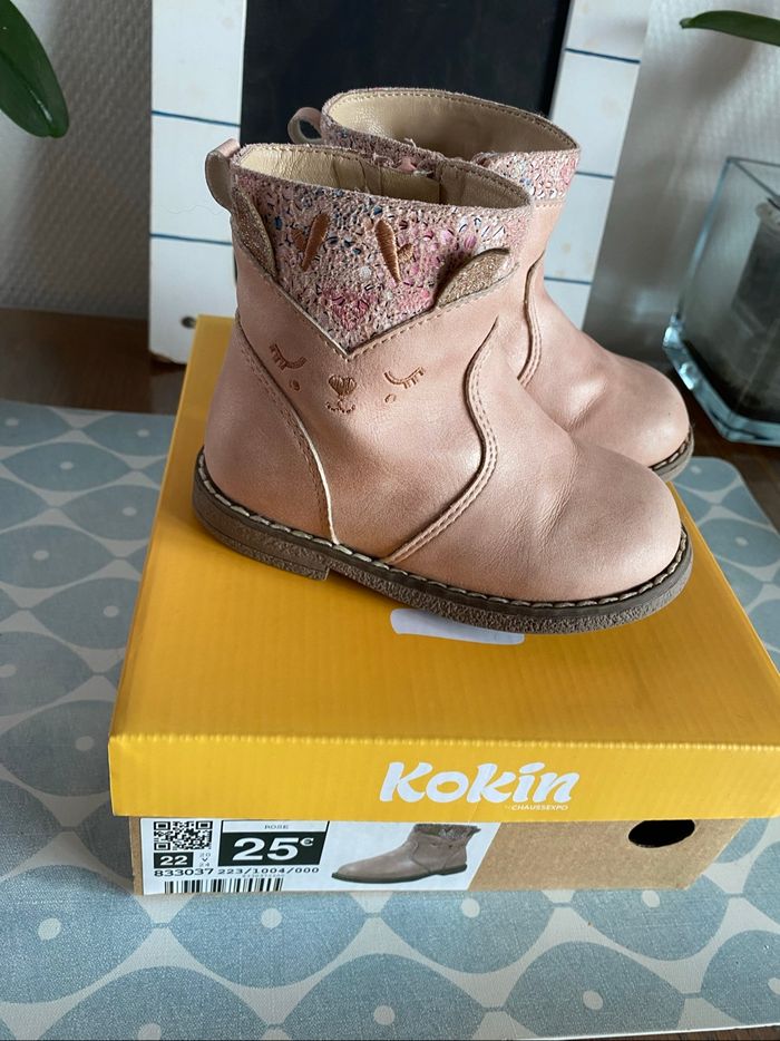 Botte fille taille 22