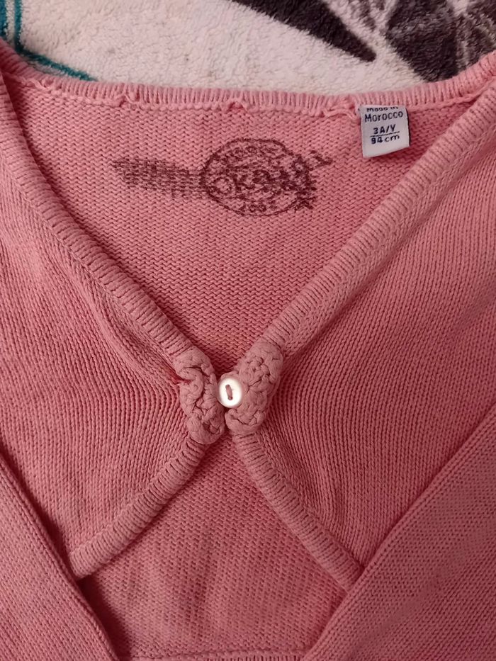 Boléro rose en 3 ans Okaidi - photo numéro 4