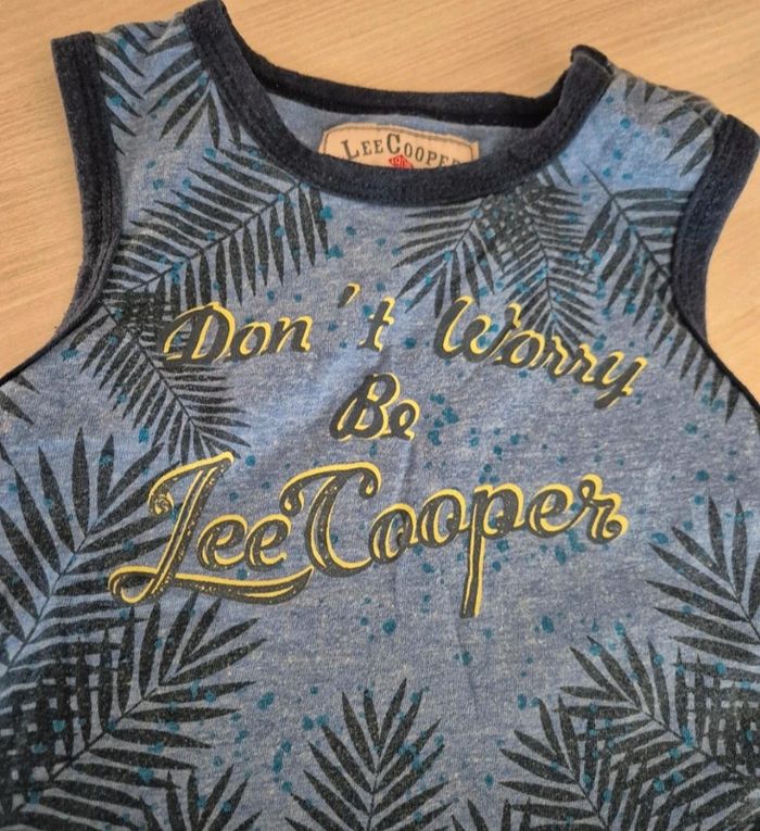 Ensemble short t shirt 24 mois Lee Cooper - photo numéro 2