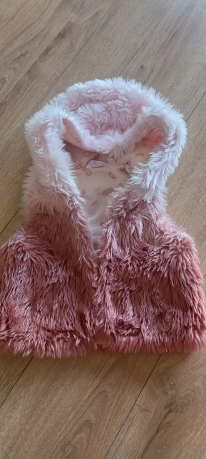 Gilet moumoute 24mois