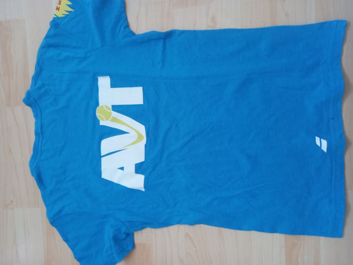 T-shirt sport enfant babolat bleu 12-14ans - photo numéro 4