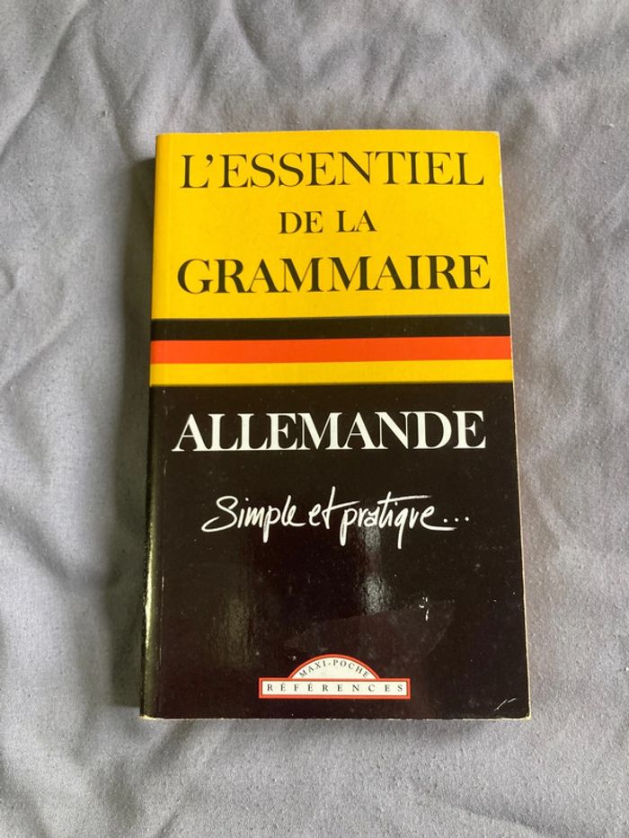 La grammaire allemande