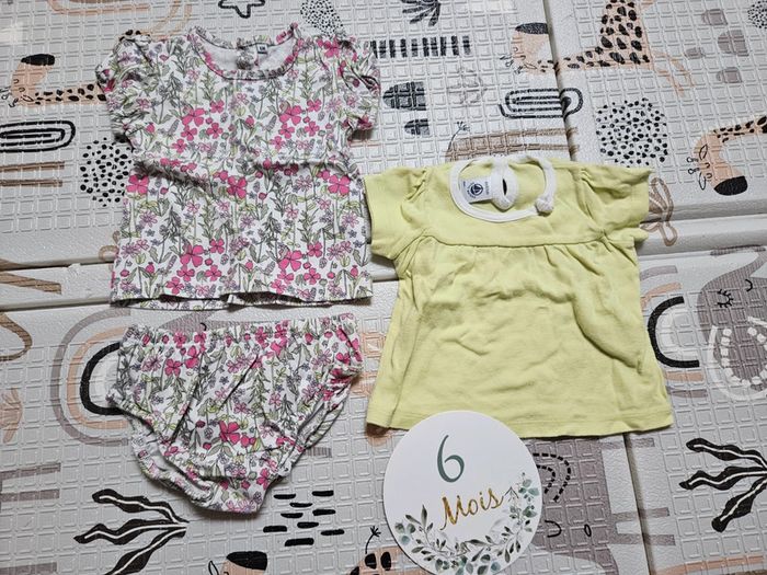 Lot 2 t-shirts été fille