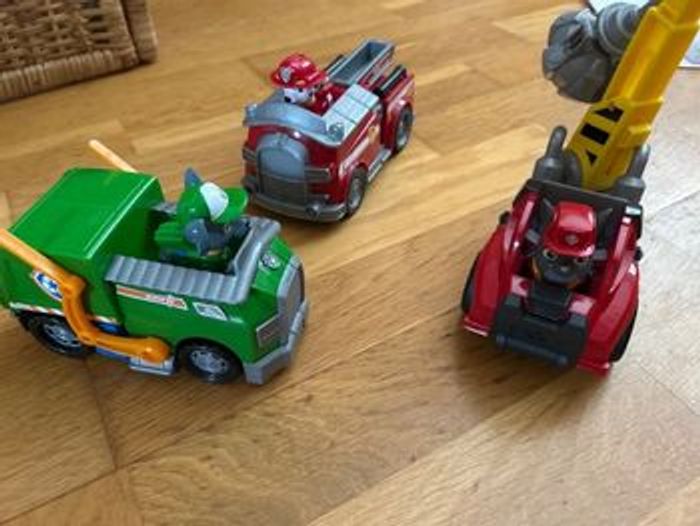 Pat patrouille lot de 3