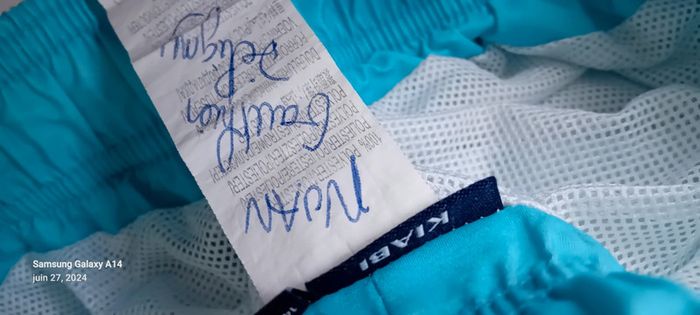 Short de bain motif palmiers turquoise garçon 12 ans kiabi - photo numéro 15