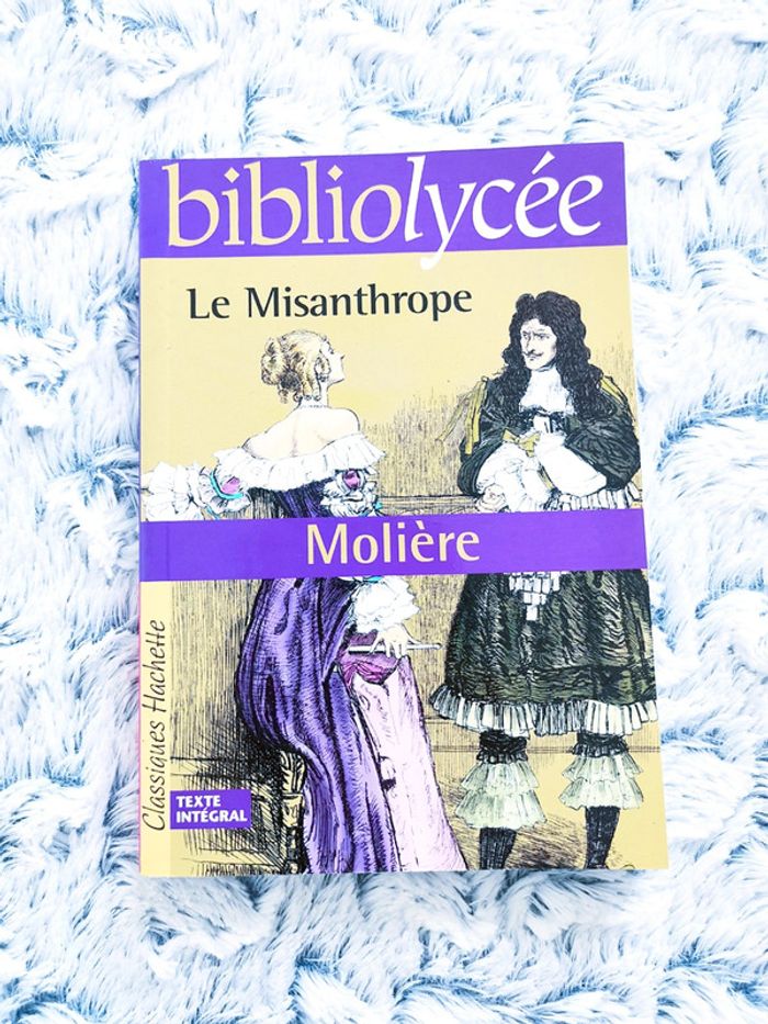 Livre Bibliolycée : Le Misanthrope de Molière 🖤