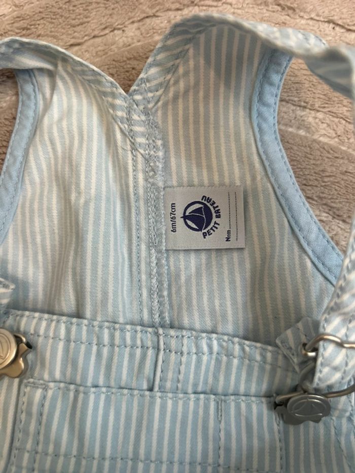 Salopette Petit bateau taille 6 mois - photo numéro 2