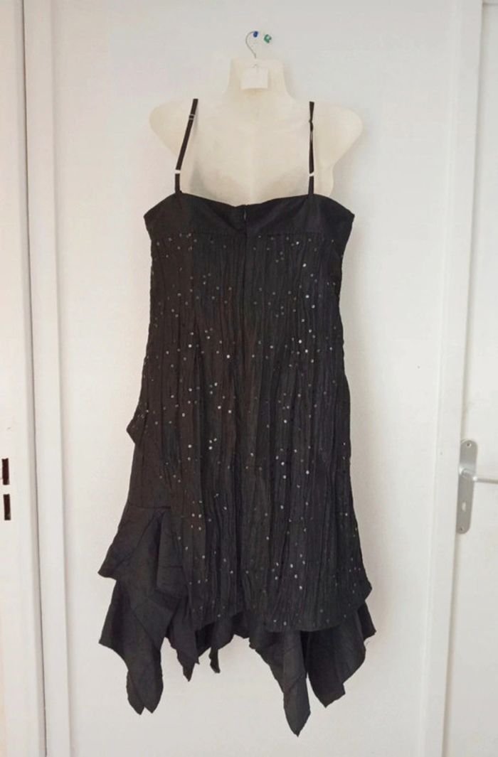 Robe de soirée a sequins femme c - photo numéro 2