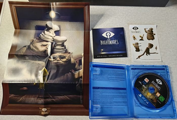 Little Nightmares (Sony PS 4, 2017) Soundtrack,Poster et stickers Ultra Complet - photo numéro 3