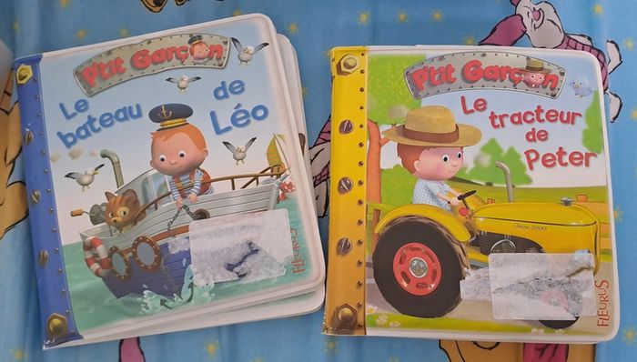 2 livres de bains p'tit garcon