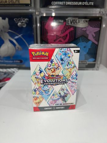 Bundle Pokémon 8.5 évolutions prismatiques 