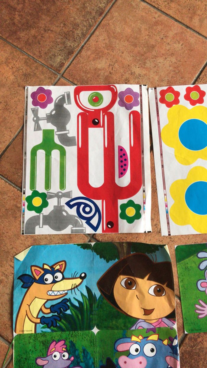 Dora autocollant pour décorer une maison enfant extérieur - photo numéro 4