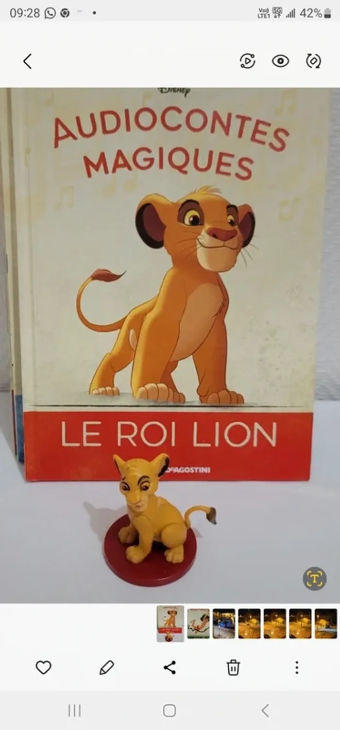 Enceinte avec 2 numéros audioconte magique Disney altaya - photo numéro 2