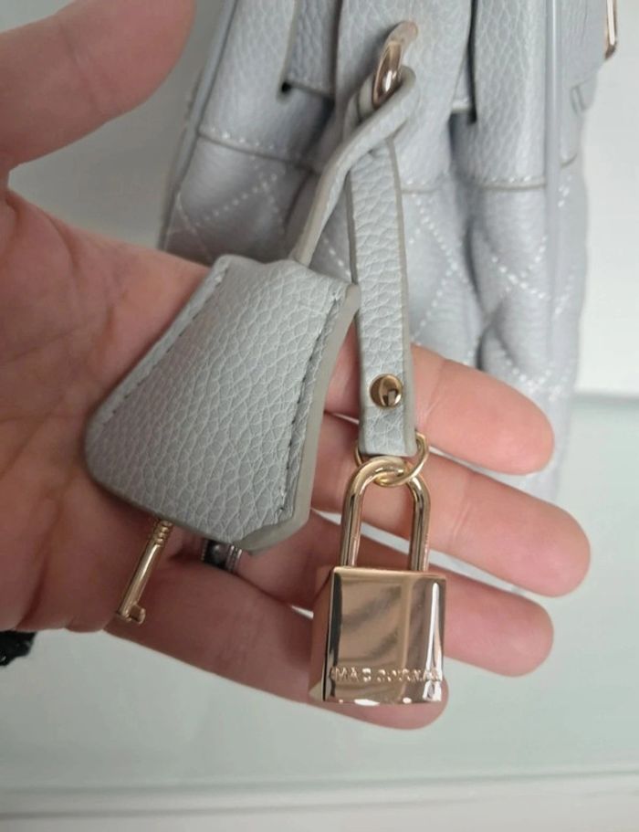 Mac Douglas sac à main cabas bandoulière été gris neuf - photo numéro 5