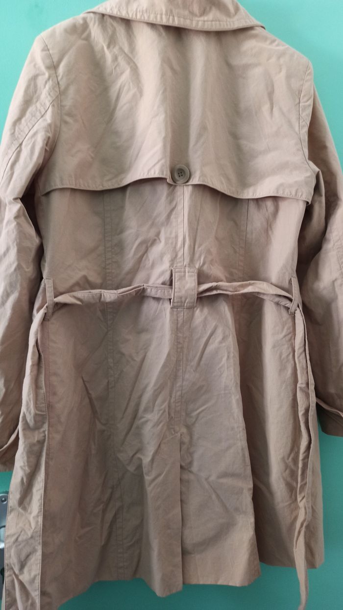 ☔ Trench beige Camaïeu taille 46 avec ceinture ☔ - photo numéro 2