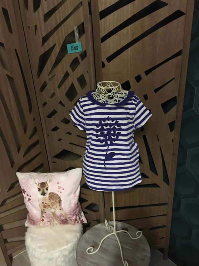 T-shirt fille 5 ans Dpam