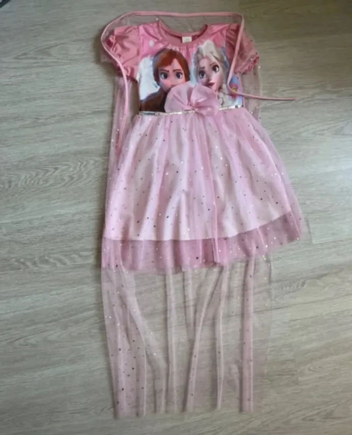 Magnifique robe Frozen 4/5 ans - photo numéro 3