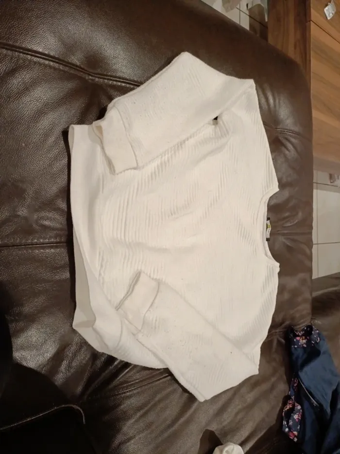 Sweat mim blanc xs