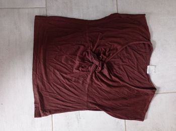 Tee shirt marron