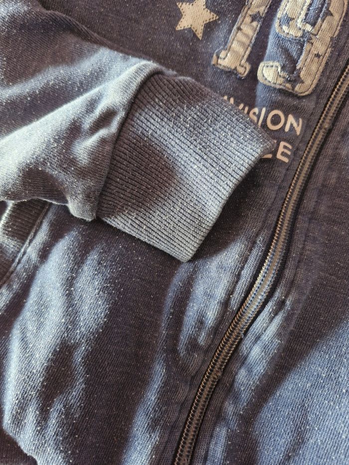 Superbe veste zippée, fourrée, a capuche - photo numéro 5
