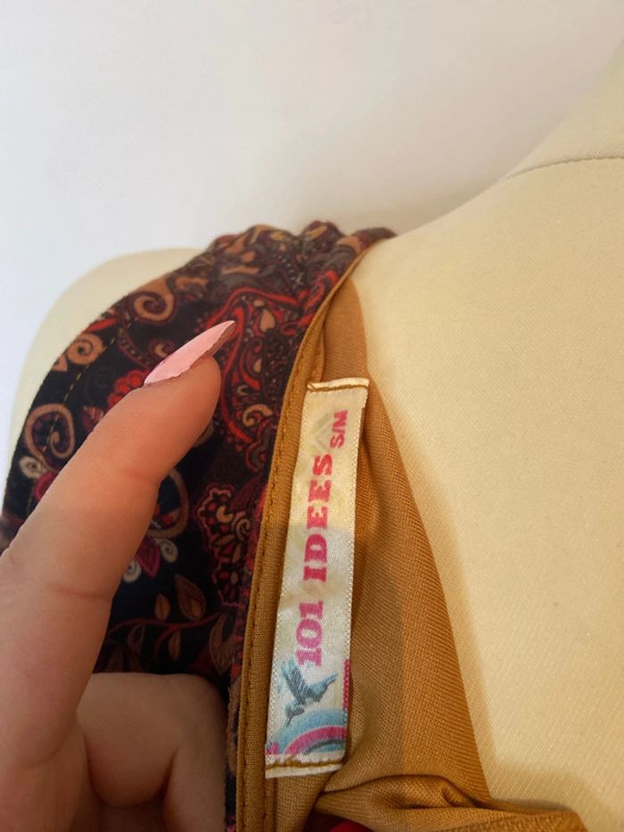 Robe en daim femme taille S/M de marque 101 idées - photo numéro 4