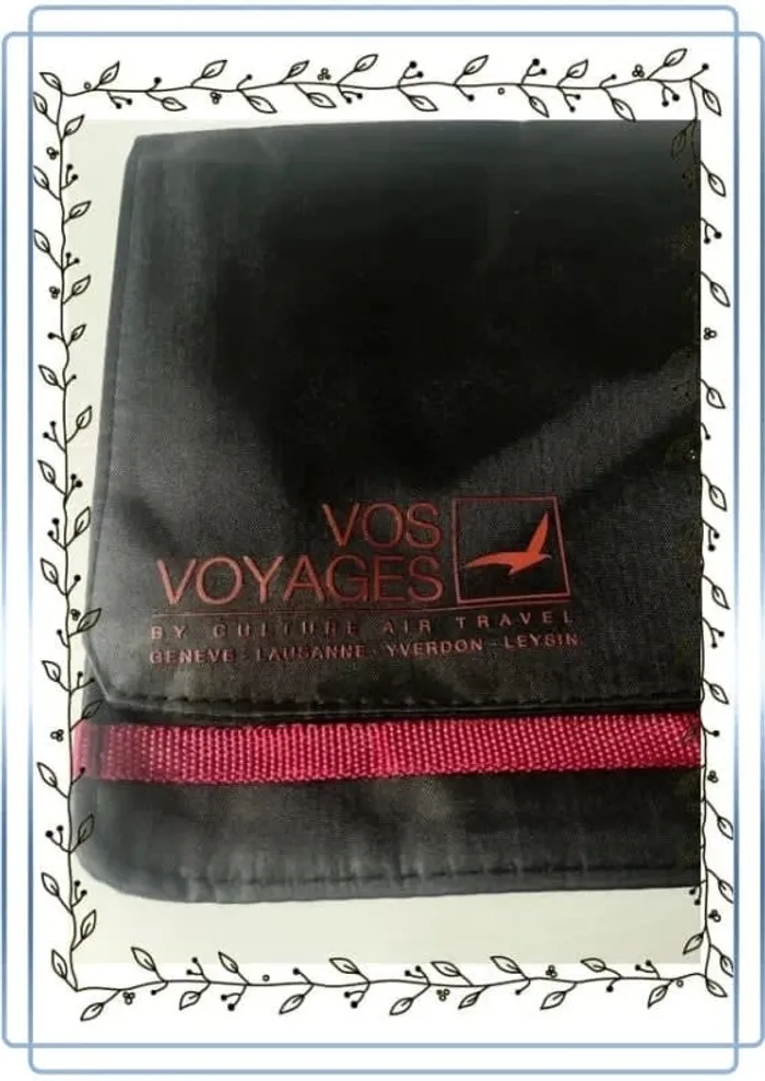 Pochette air france de voyage, 27x17cm - photo numéro 2