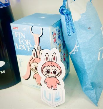 Labubu The Monsters Pin for love U