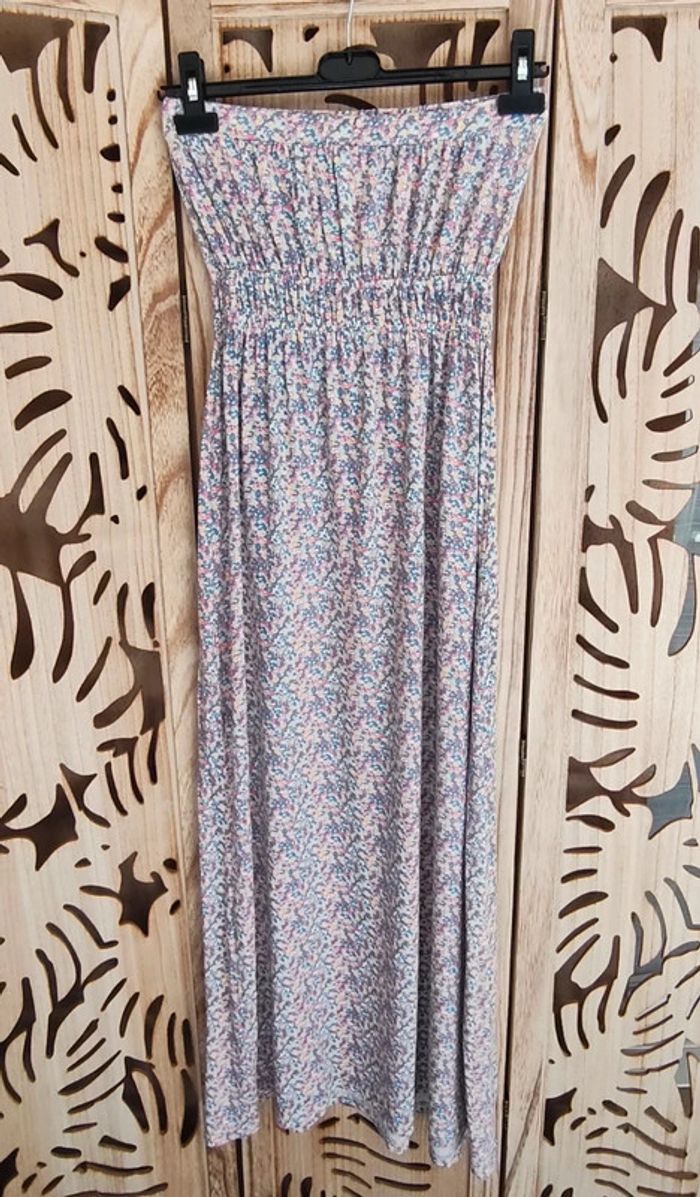 Robe longue à motifs fleuris, taille 38/40, K Woman - photo numéro 8