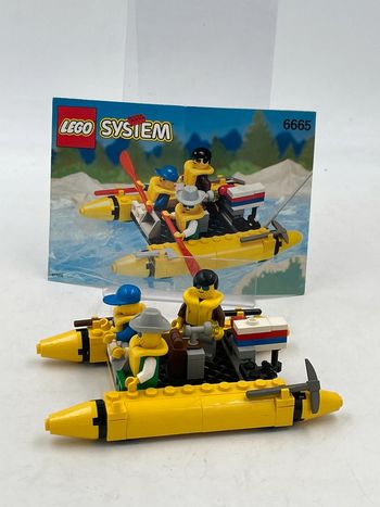 Lego System Vintage Canoë Kayak N•6665