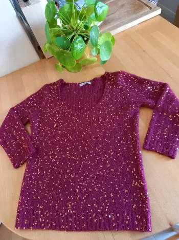 Pull pailleté