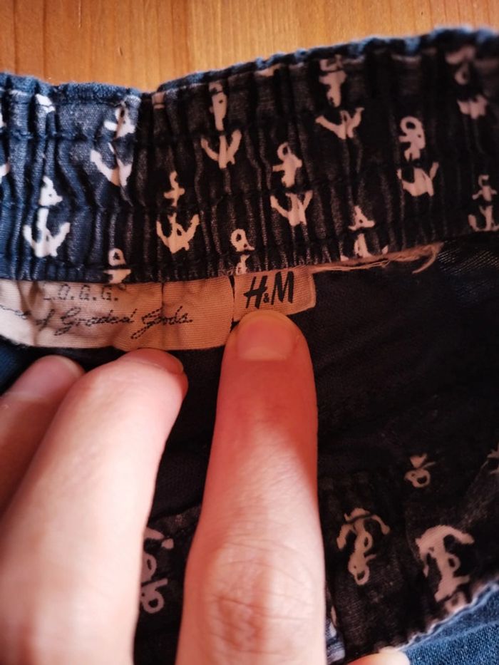 Pantalon style marin taille 1 an (12 mois) - photo numéro 2