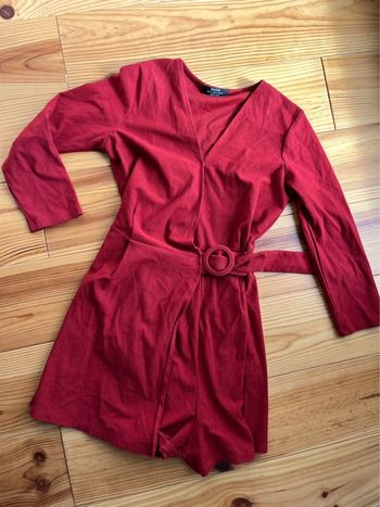 Combishort bershka rouge