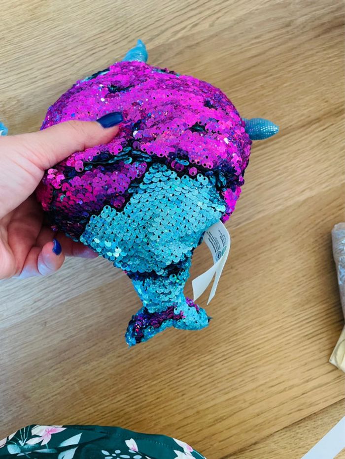 Lot de deux peluches à sequin réversible shimmeez - photo numéro 9