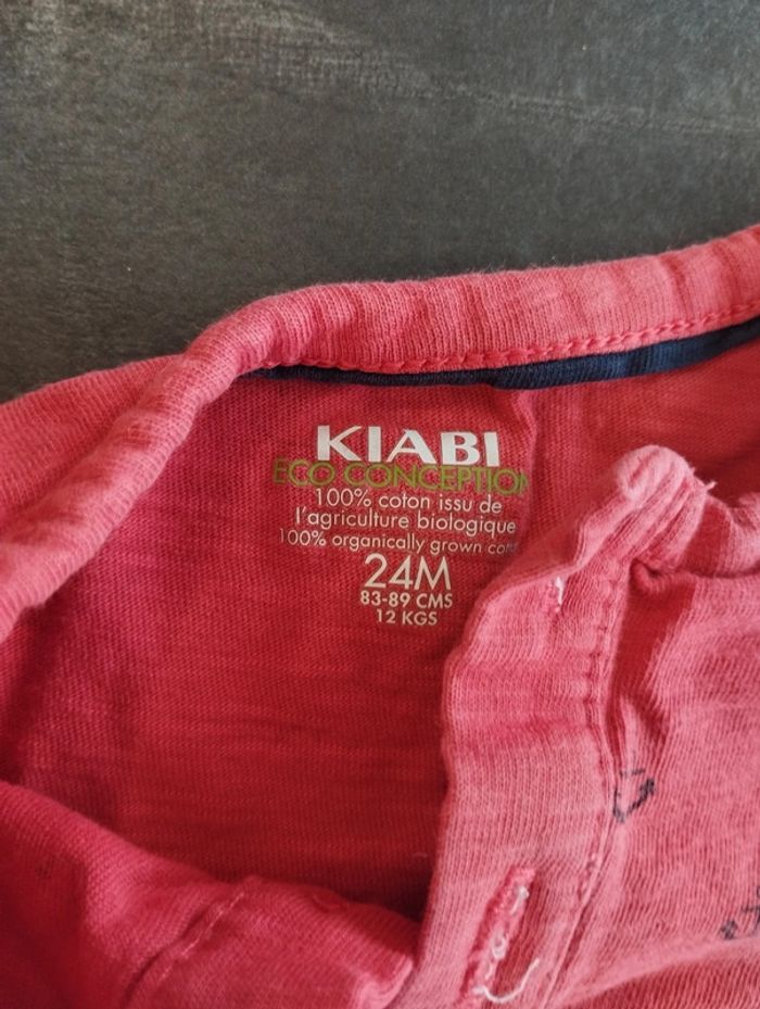 T-shirt manches courtes Kiabi 2 ans - photo numéro 3