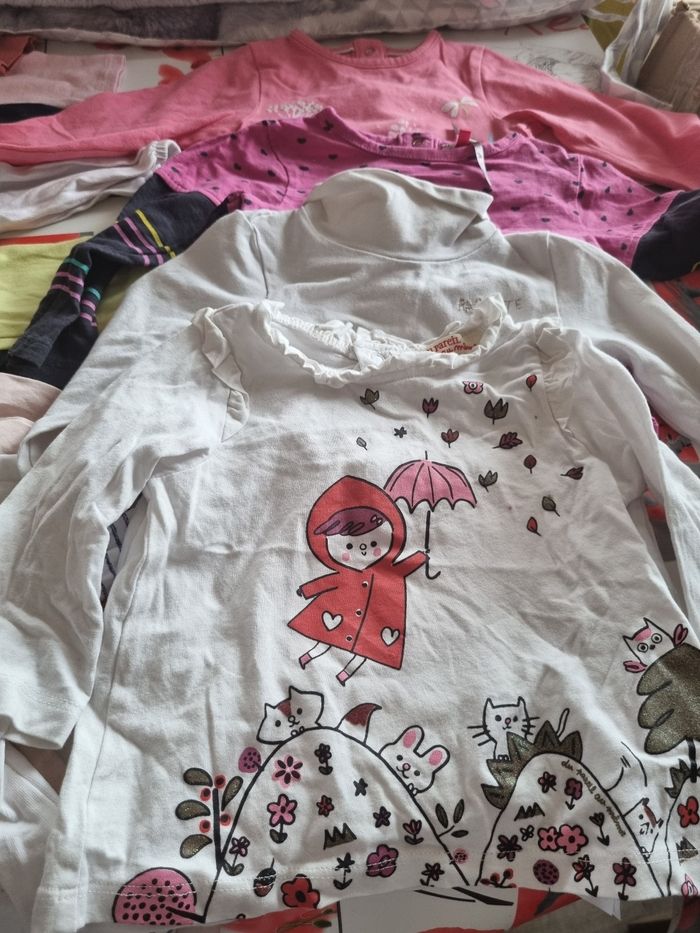 Lot tee shirts 6mois - photo numéro 3