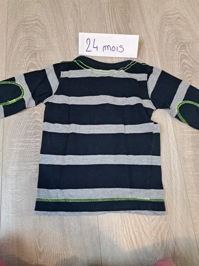 T-shirt manches longues 24 mois - photo numéro 2