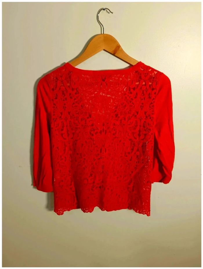 C10 gilet rouge 123 38 - photo numéro 2