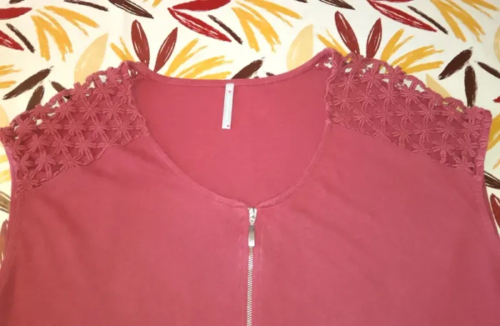 Tee-shirt Blancheporte macramé - photo numéro 4