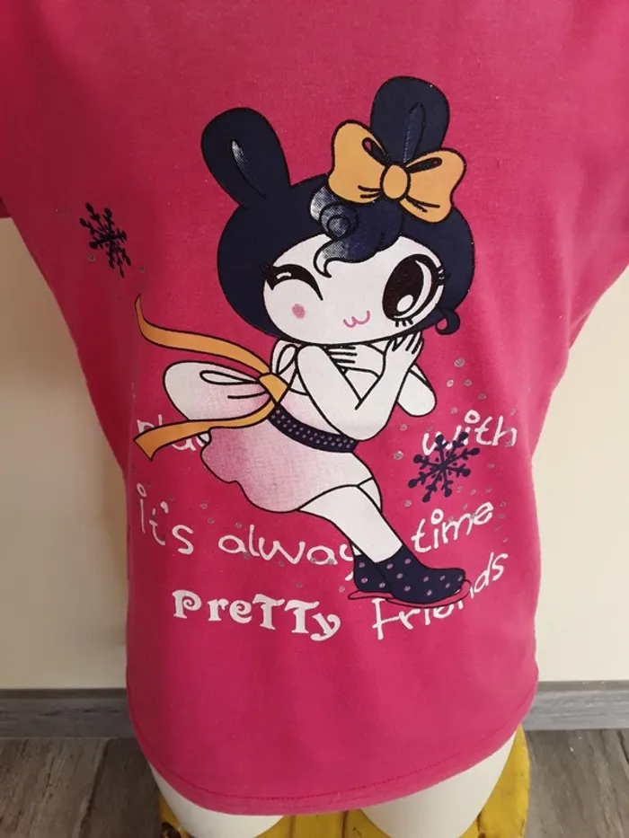 Tee-shirt manches courtes 10 ans - photo numéro 2