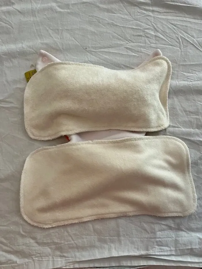 Lot de 2 couches neuves mini lavables Bébés Lutin - photo numéro 2