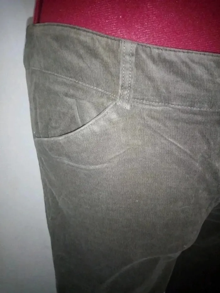 Pantalon velours marron - photo numéro 5