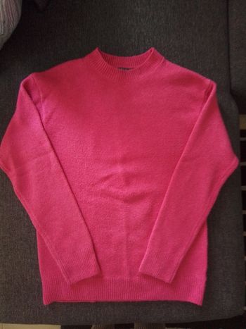 Pull chaud rose fuchsia.