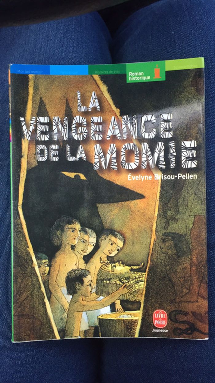Livre La vengeance de la Momie Evelyne Brisou-Pellen
